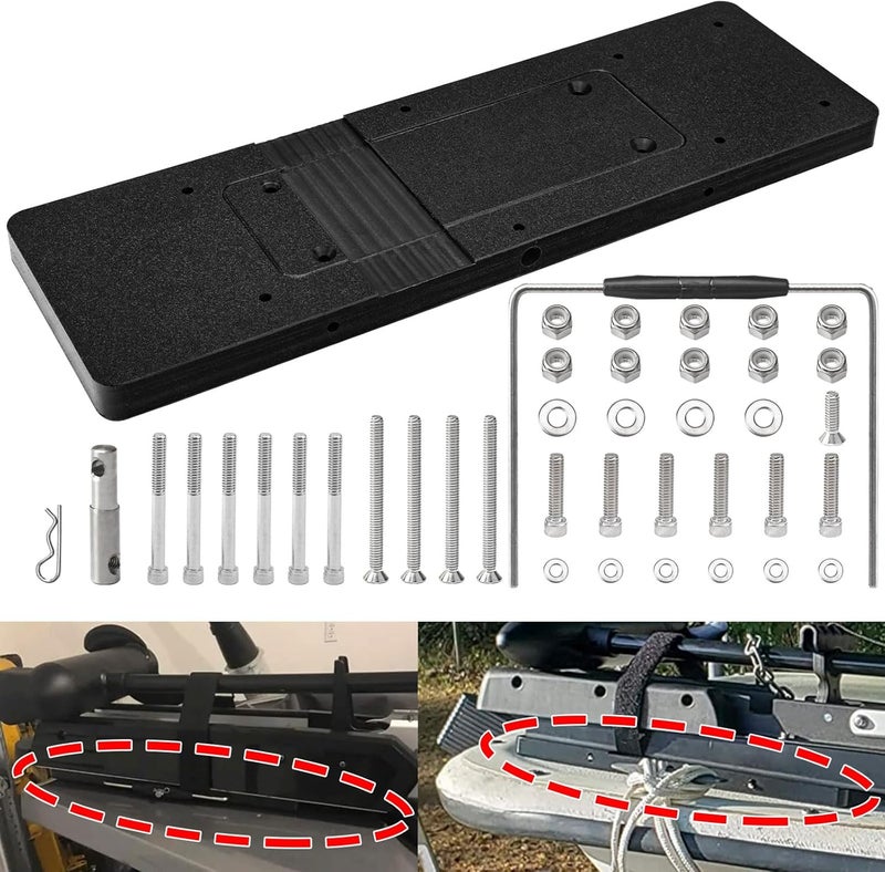 ZHIXING 1854023 MKA-23 Composite Quick Release Bracket Compatible with Ul-trex, Maxx-um, Ed-ge, Fortr-ex, Ripti-de Trolling Motors with Accessories Easy to Remove and Install - Image 1